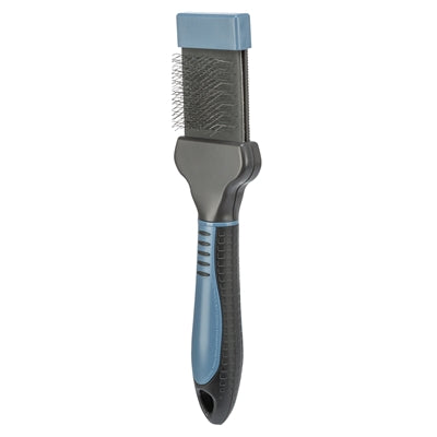Trixie Zachte Borstel with Flexible Head, 5x20 cm for gentle fur grooming.