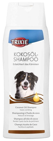 Trixie Shampoo Kokosolie bottle with coconut oil benefits for dogs, 250 ml.