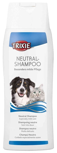 Trixie Shampoo Neutraal for dogs and cats, 250 ml bottle.