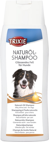 Trixie Natuurolie Shampoo for dogs, 250 ml, hydrating with macadamia and sea buckthorn oils.