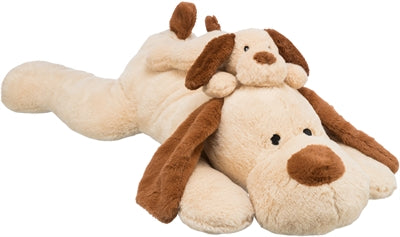 Trixie Hond Benny plush toy in beige and brown, 30 cm.