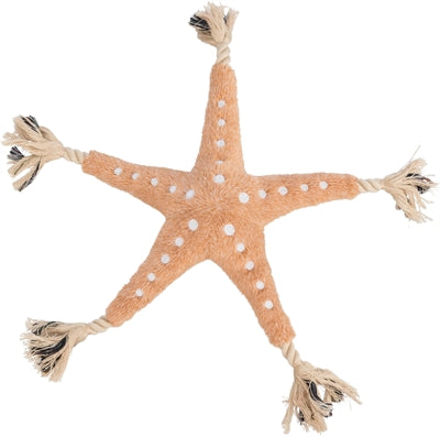 Trixie Be Nordic Zeester Jane Beige Dog Toy, 32cm, Plush and Rope Design