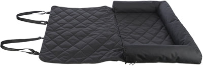 Trixie Hondenkussen voor autostoel, zwart, uitneembare vulling, polyester, 95x50x10 cm.