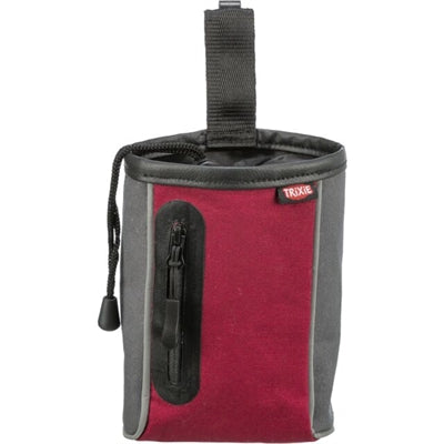 Trixie Beloningszakje Snackzakje 2-in-1 with dispenser and clip, 9x9x15 cm.