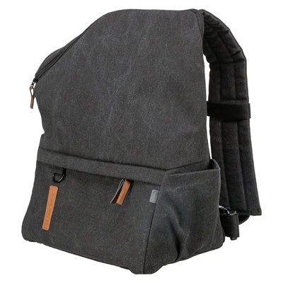 Trixie Be Nordic Bjorn black dog carrier backpack with ergonomic design and adjustable straps.