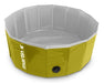 Martin Dog Pool Geel, durable PVC, 80x80x20 cm, foldable, no inflation needed.