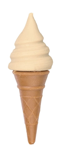 Trixie Soft Ice Met Kip 55g dog snack with chicken flavor, ice cream shape.