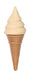 Trixie Soft Ice Met Kip 55g dog snack with chicken flavor, ice cream shape.