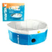 Martin Pool met Jets blauw/wit hondenzwembad met sproeiers Ø80X20 cm.